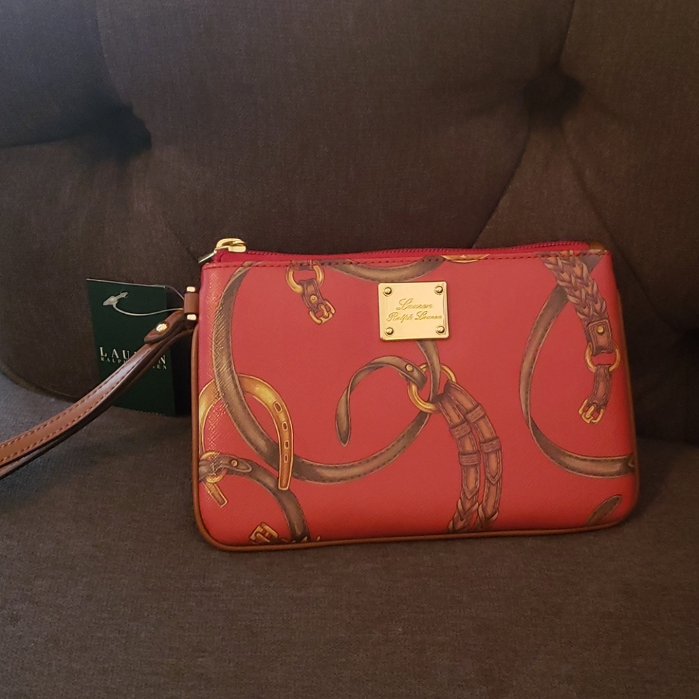 NWT Red wristlet